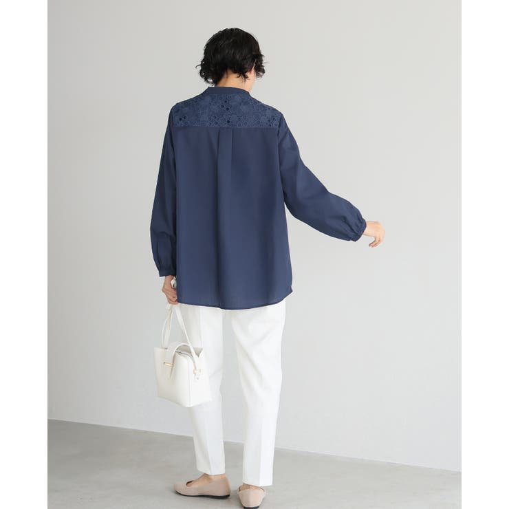 一枚で、品よく華やか。レイヤードレースブラウス ブラウス シャツ | HAPPY急便 by VERITA.JP | 詳細画像22 