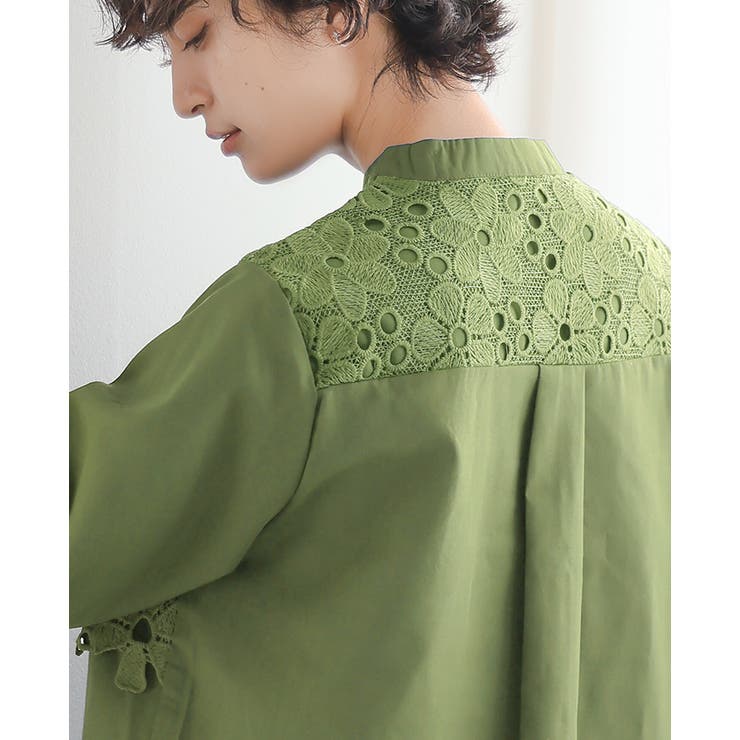 一枚で、品よく華やか。レイヤードレースブラウス ブラウス シャツ | HAPPY急便 by VERITA.JP | 詳細画像23 