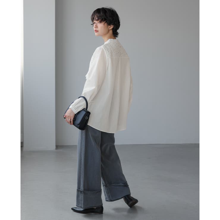 一枚で、品よく華やか。レイヤードレースブラウス ブラウス シャツ | HAPPY急便 by VERITA.JP | 詳細画像6 