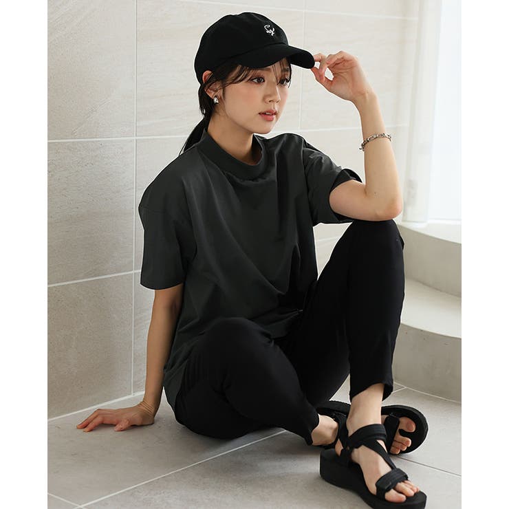 素早く乾いてさらっと快適！UV＆DRYタッチモックネックTシャツ 紫外線対策 ド… | HAPPY急便 by VERITA.JP | 詳細画像17 