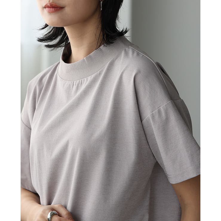 素早く乾いてさらっと快適！UV＆DRYタッチモックネックTシャツ 紫外線対策 ド… | HAPPY急便 by VERITA.JP | 詳細画像21 