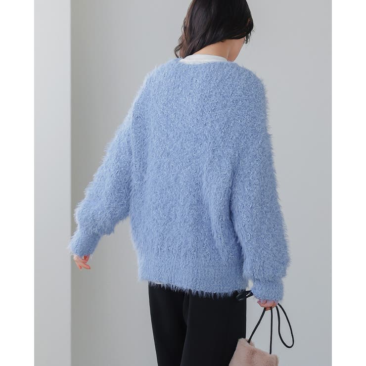 思わず触れたくなる優しい肌触り。シャギーニットセーター ニット セーター | HAPPY急便 by VERITA.JP | 詳細画像15 