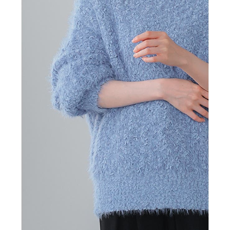 思わず触れたくなる優しい肌触り。シャギーニットセーター ニット セーター | HAPPY急便 by VERITA.JP | 詳細画像16 