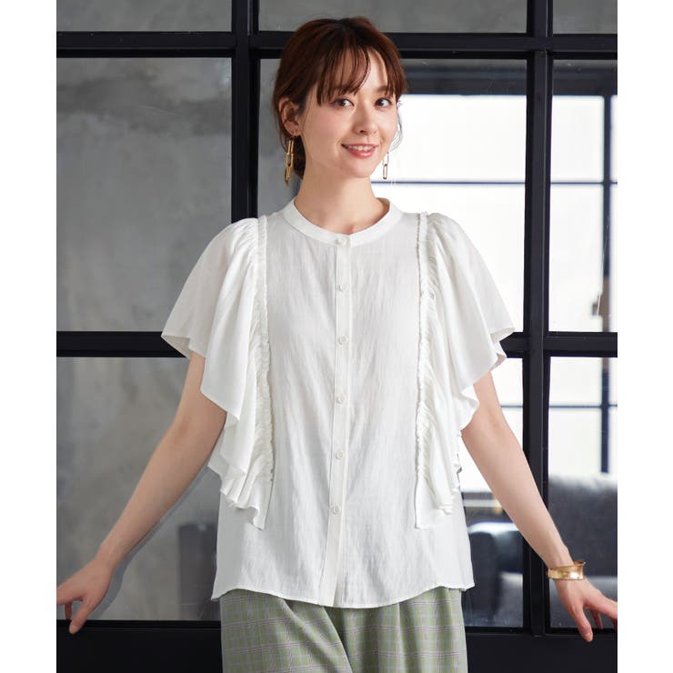 大人可愛いブラウス 肩フリルブラウス ブラウス シャツ 品番 Hpxw Happy急便 By Verita Jp ハッピーキュウビン バイ ベリータジェーピー のレディースファッション通販 Shoplist ショップリスト