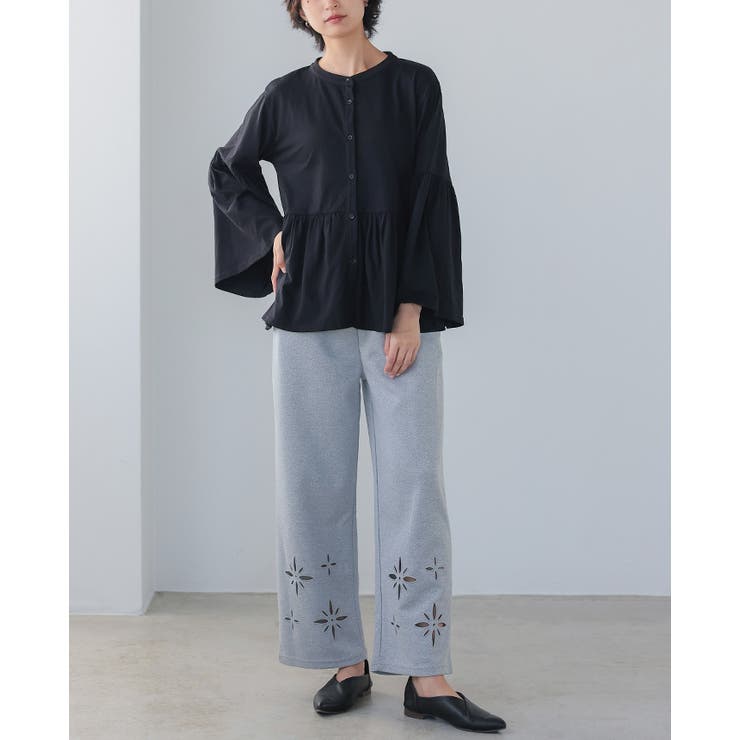 着心地ときちんとを叶える1枚。ペプラムギャザーブラウス風カットソー カットソー … | HAPPY急便 by VERITA.JP | 詳細画像15 