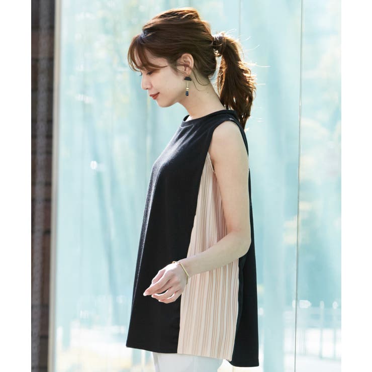 プリーツプリーズ　横プリーツ　チュニック PLEATS PLEASE ISSEY MIYAKE - PLEATS PLEASE PAUSE チュニック