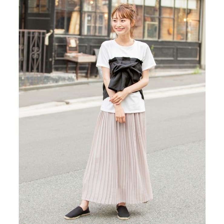 女らしいメリハリをつくる。ビスチェドッキングTシャツ tシャツ カットソー | HAPPY急便 by VERITA.JP | 詳細画像19 