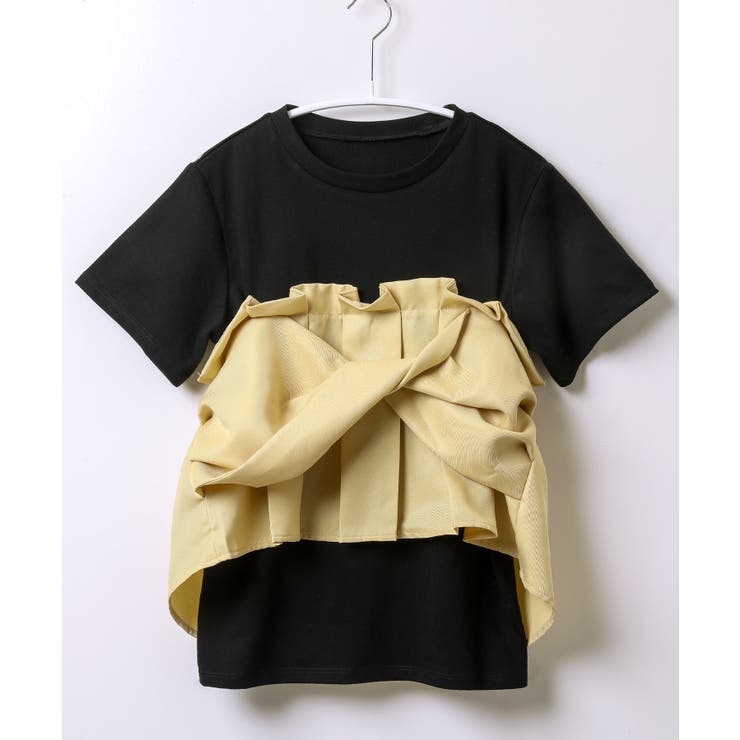 女らしいメリハリをつくる。ビスチェドッキングTシャツ tシャツ カットソー | HAPPY急便 by VERITA.JP | 詳細画像6 