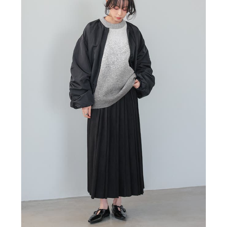 控えめラメで上品な大人style。グラデーションラメ クルーネックニット ニット | HAPPY急便 by VERITA.JP | 詳細画像9 