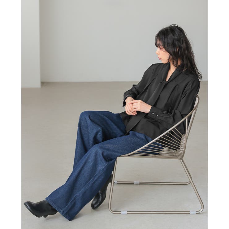 オンもオフも頼れる一枚。ボウタイ付きブラウス ブラウス シャツ | HAPPY急便 by VERITA.JP | 詳細画像15 