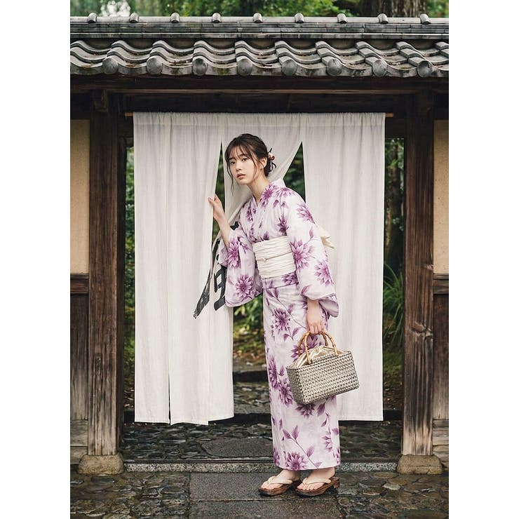 一人で簡単に着れる。綿二部式浴衣 浴衣 浴衣セット | HAPPY急便 by VERITA.JP | 詳細画像23 