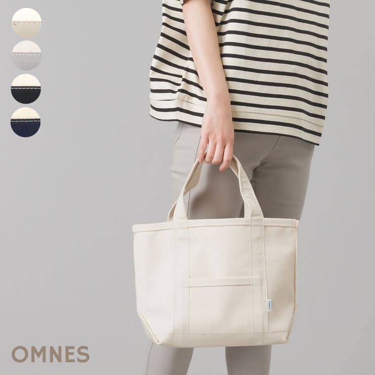 【爆売り！】 OMNES】ヘビーキャンバストートバッグ Mサイズ[品番 バッグ