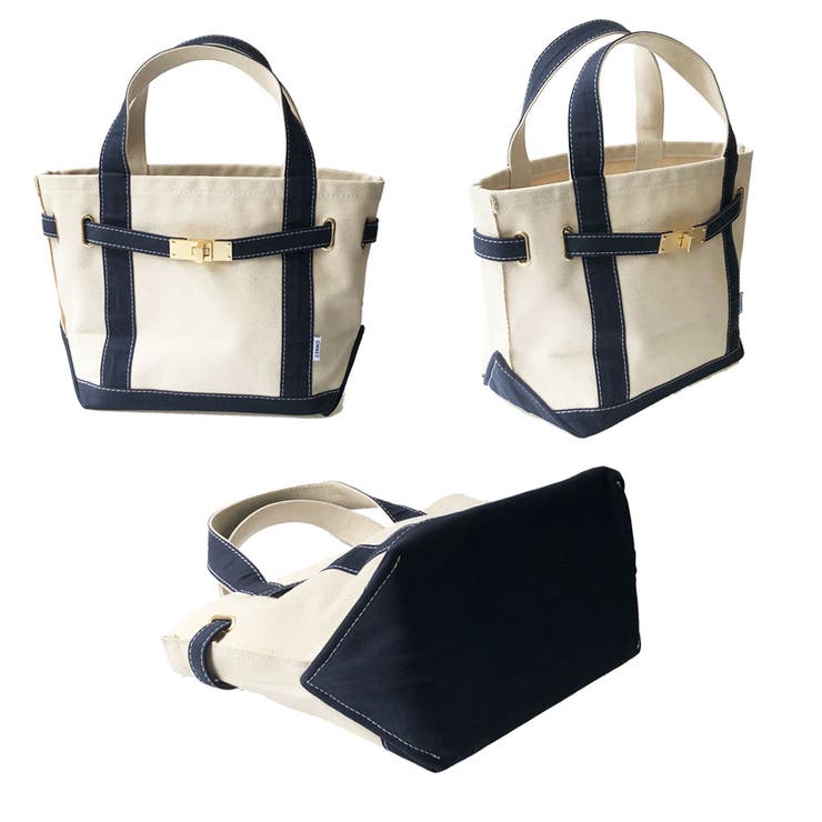 BA06【未使用品】オムネス OMNES ヘビーキャンバストートバッグ OMNES】ヘビーキャンバスベルト付トートバッグ[品番