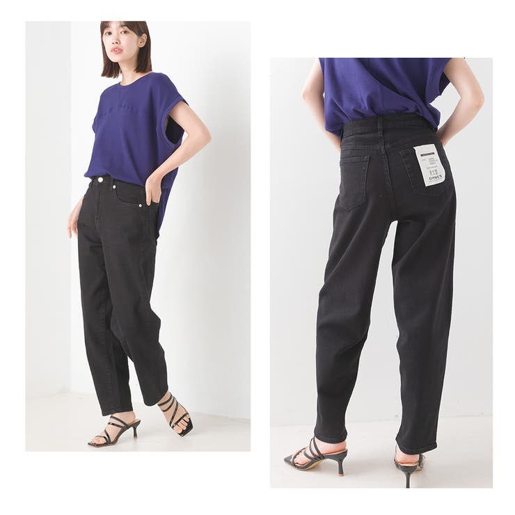 若者に人気のブランド OMNES】ストレッチデニム バルーンパンツ[品番：HPTW0000501 パンツ