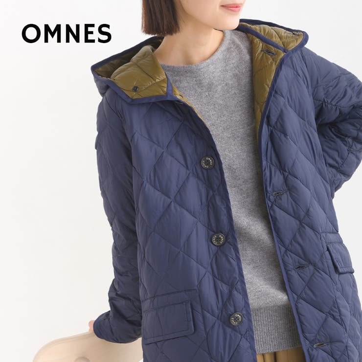 OMNES】ダイヤキルトロングダウンコート[品番：HPTW0000098]｜OMNES（オムネス ）のレディースファッション通販｜SHOPLIST（ショップリスト）
