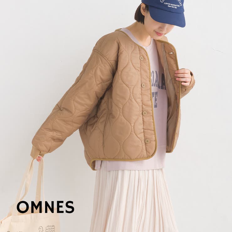 OMNES】ウェーブキルトショートジャケット[品番：HPTW0000112]｜OMNES （オムネス）のレディースファッション通販｜SHOPLIST（ショップリスト）