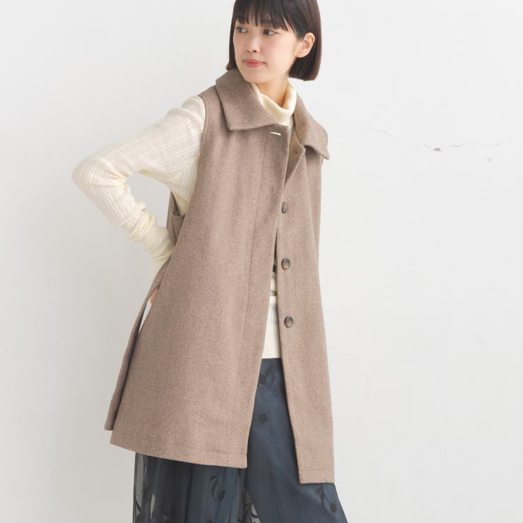 OMNES】ニットモッサ マルチウェイケープコート[品番 OMNES】ニットモッサ マルチウェイケープコート[品番