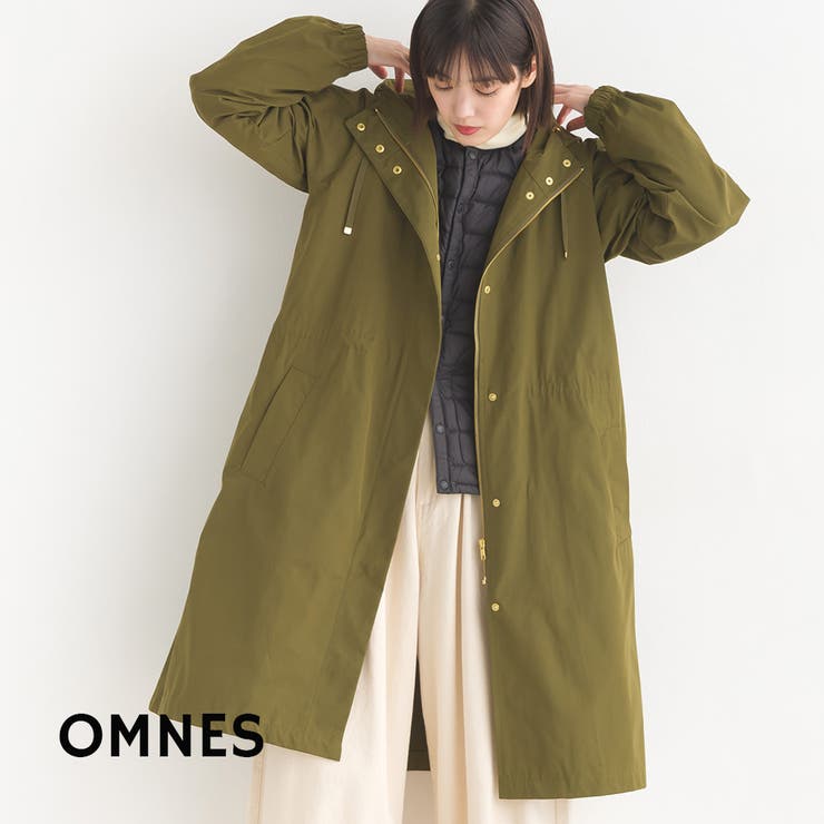 OMNES】撥水加工マウンテンパーカー ロング[品番：HPTW0000080