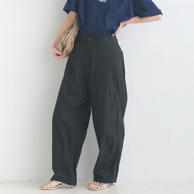 OMNES】ワッシャーダンプ＆デニム バルーンカーゴパンツ[品番
