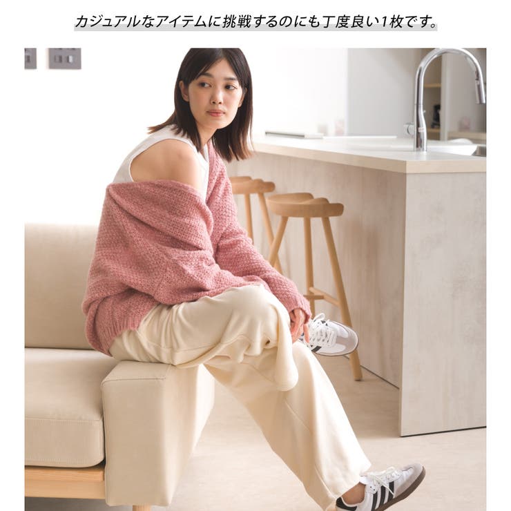 【OMNES】テック裏毛ワイドスウェットパンツ | OMNES | 詳細画像5 