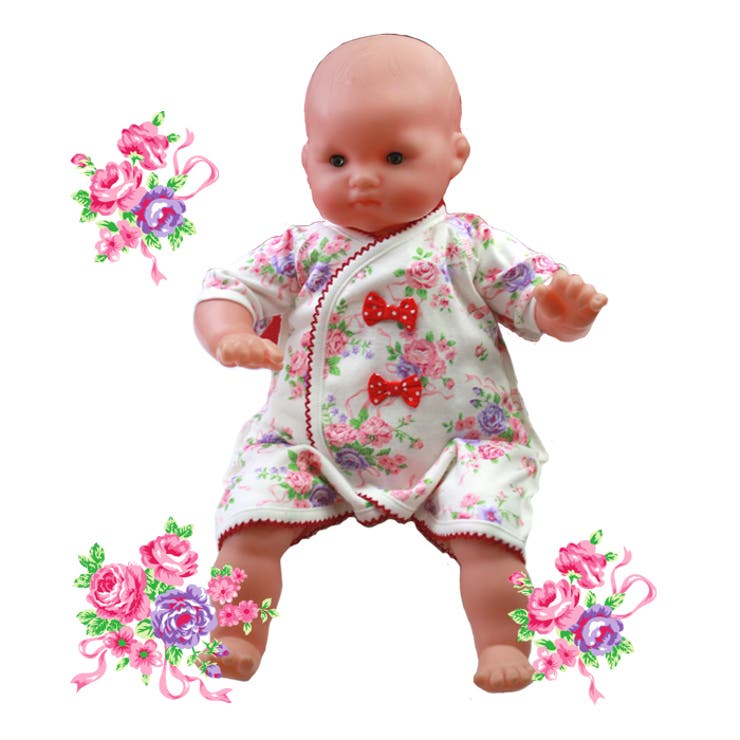 薔薇ブーケ花柄 小さな赤ちゃん肌着 未熟児肌着 品番 Hvsk ミニビーンズのキッズファッション通販 Shoplist ショップリスト
