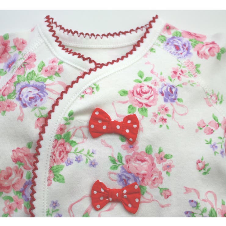 薔薇ブーケ花柄 小さな赤ちゃん肌着 未熟児肌着 品番 Hvsk ミニビーンズのキッズファッション通販 Shoplist ショップリスト