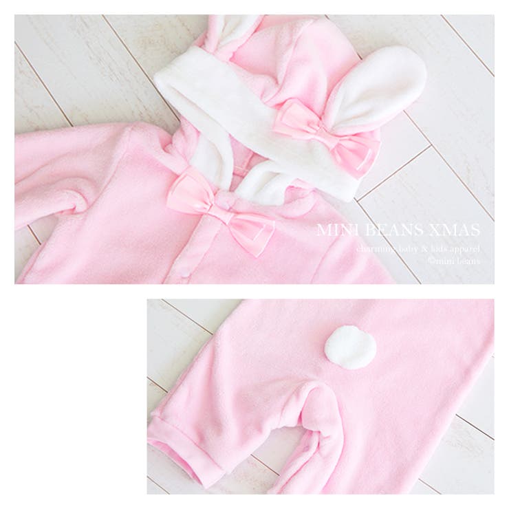 サンタ ロンパース カバーオール 新生児 服 サンタ 干支うさぎ コスチューム ベビー キッズ 子供服  クリスマス サンタクロース サンタ着ぐるみ ベビー コスチューム サンタ 衣装  サンタベビー サンタ 