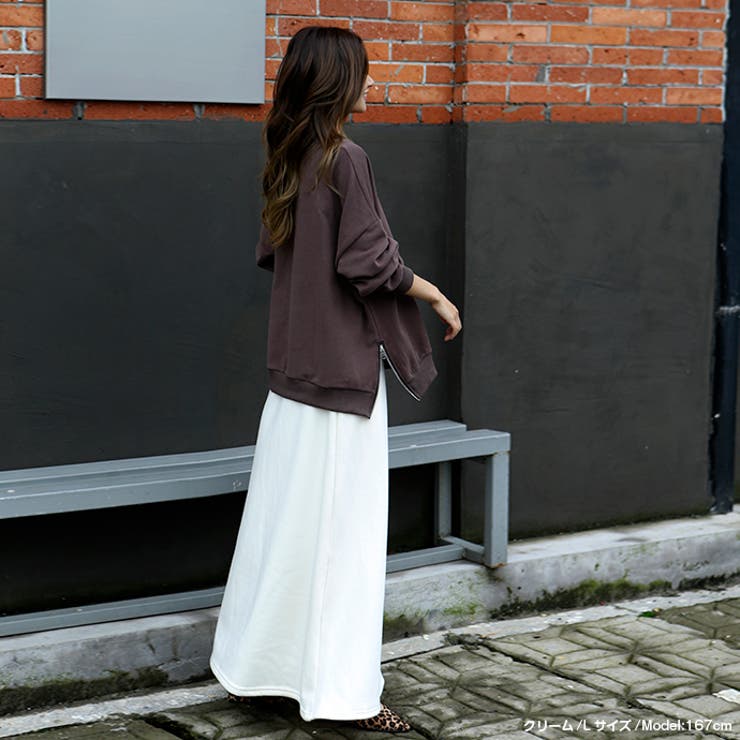 ロングスカート 裏起毛 ロングスカート | HENANA  | 詳細画像32 