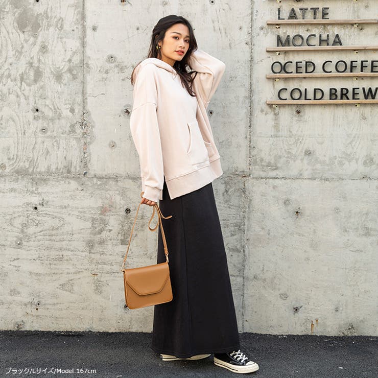 ロングスカート 裏起毛 ロングスカート | HENANA  | 詳細画像6 