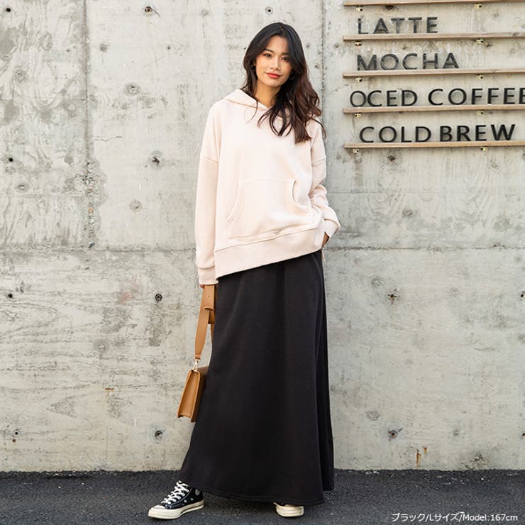 ロングスカート 裏起毛 ロングスカート | HENANA  | 詳細画像15 