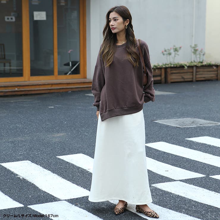 ロングスカート 裏起毛 ロングスカート | HENANA  | 詳細画像10 