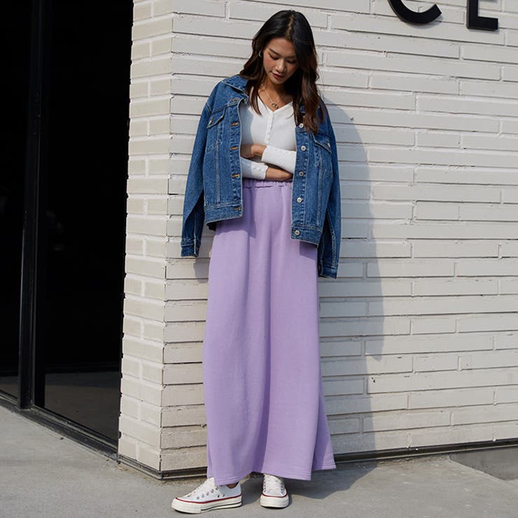 ロングスカート 裏起毛 ロングスカート | HENANA  | 詳細画像14 