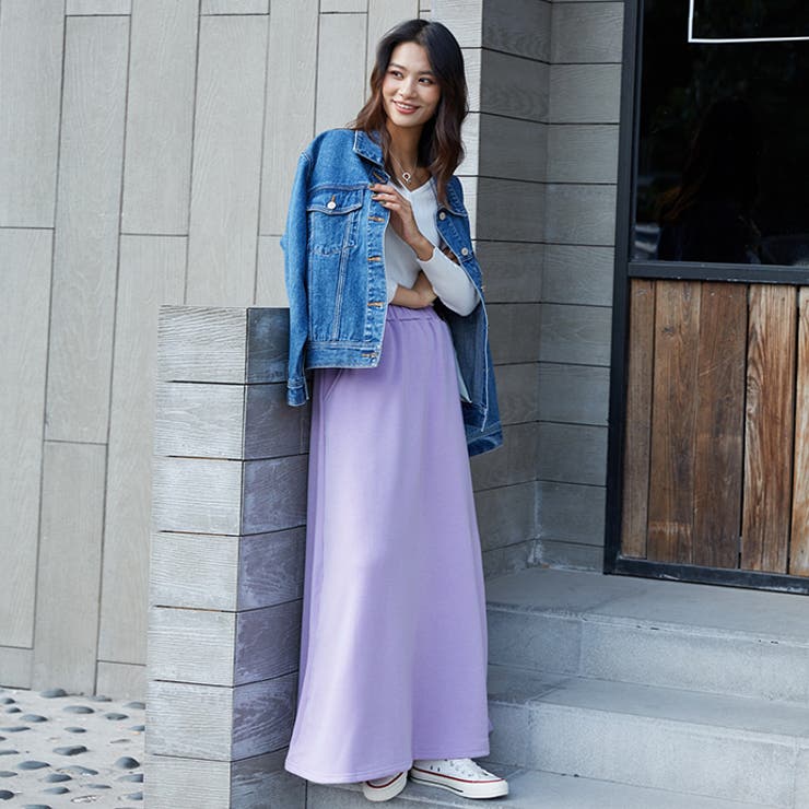 ロングスカート 裏起毛 ロングスカート | HENANA  | 詳細画像21 