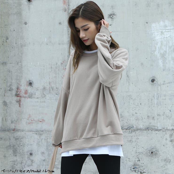 サイドZIP付き裏毛プルオーバー ゆったり プルオーバー | HENANA  | 詳細画像33 