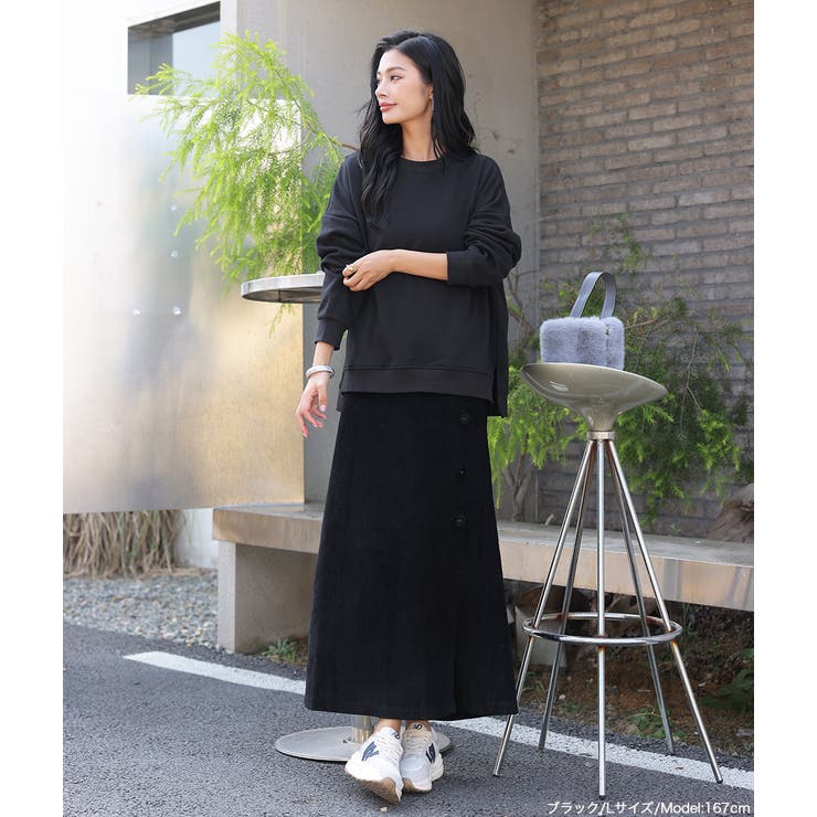 コーデュロイ スカート コーデュロイAラインスカート秋冬 | HENANA  | 詳細画像19 