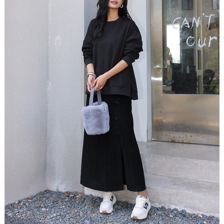 コーデュロイ スカート コーデュロイAラインスカート秋冬 | HENANA  | 詳細画像31 