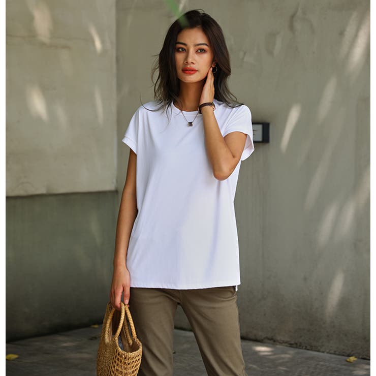 話題の神T 接触冷感Tシャツ スリットTシャツ | HENANA  | 詳細画像39