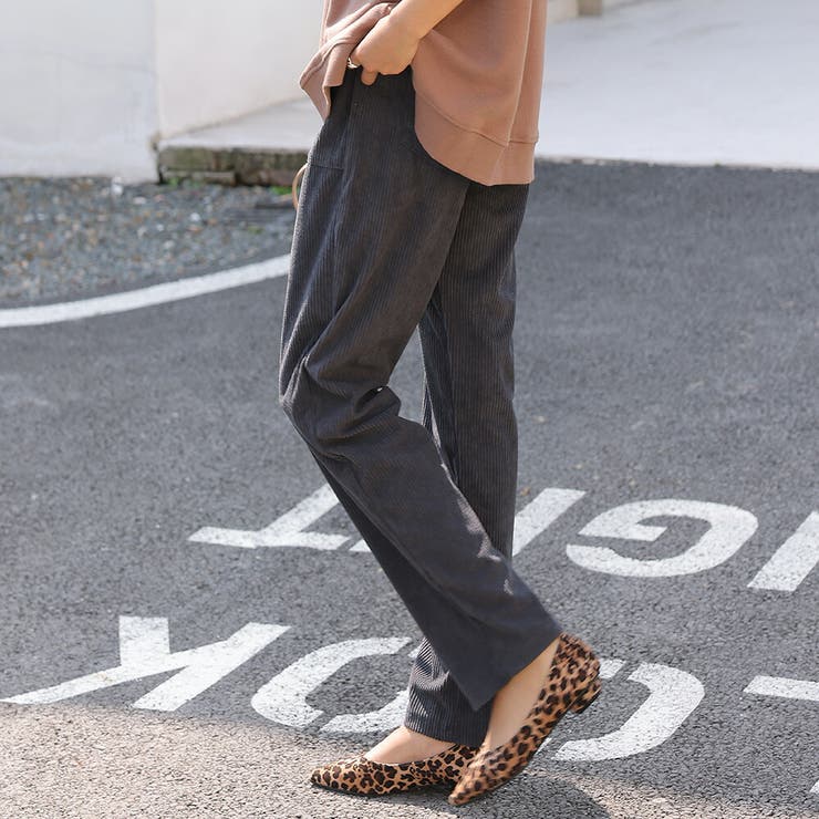 コーデュロイパンツ テーパード ベイカーパンツ | HENANA  | 詳細画像3 