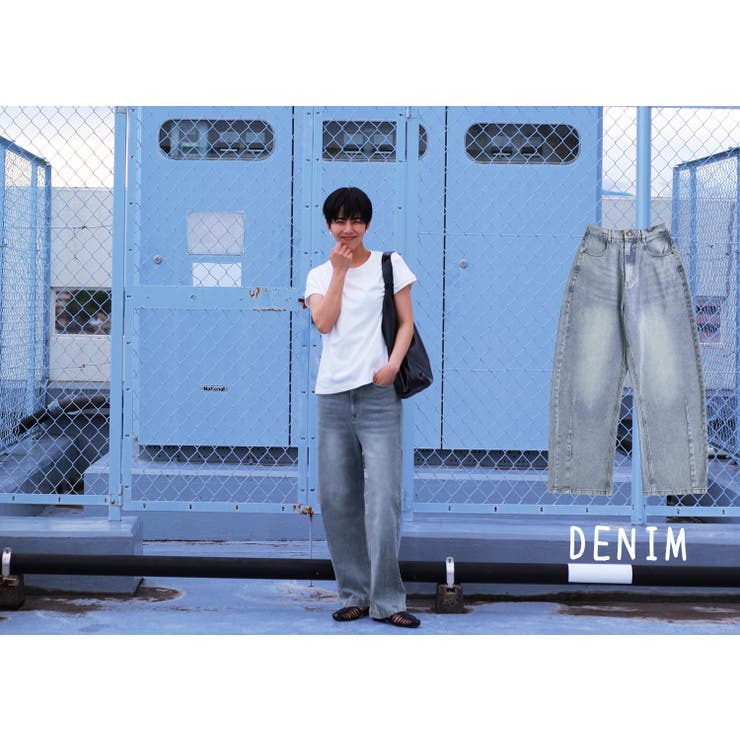 『新感覚ストレッチ×カーブデニムパンツ』定番 激伸び ストレッチデニム | HENANA  | 詳細画像13 