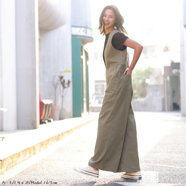 サロペット レディース オールインワン | HENANA  | 詳細画像13 