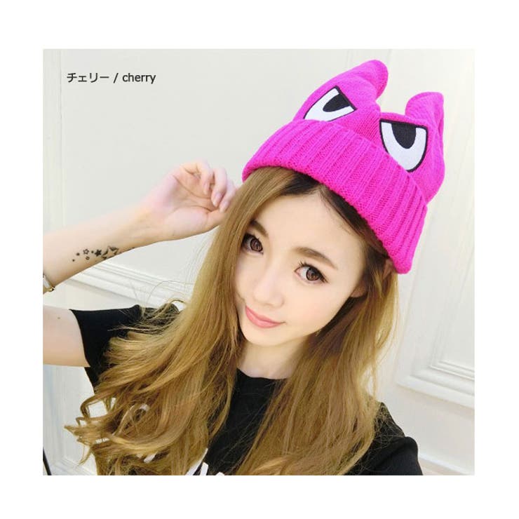 ニット帽子 ロゴニットワッチ帽子 帽子 品番 Ctlw Henana ヘナナ のレディースファッション通販 Shoplist ショップリスト
