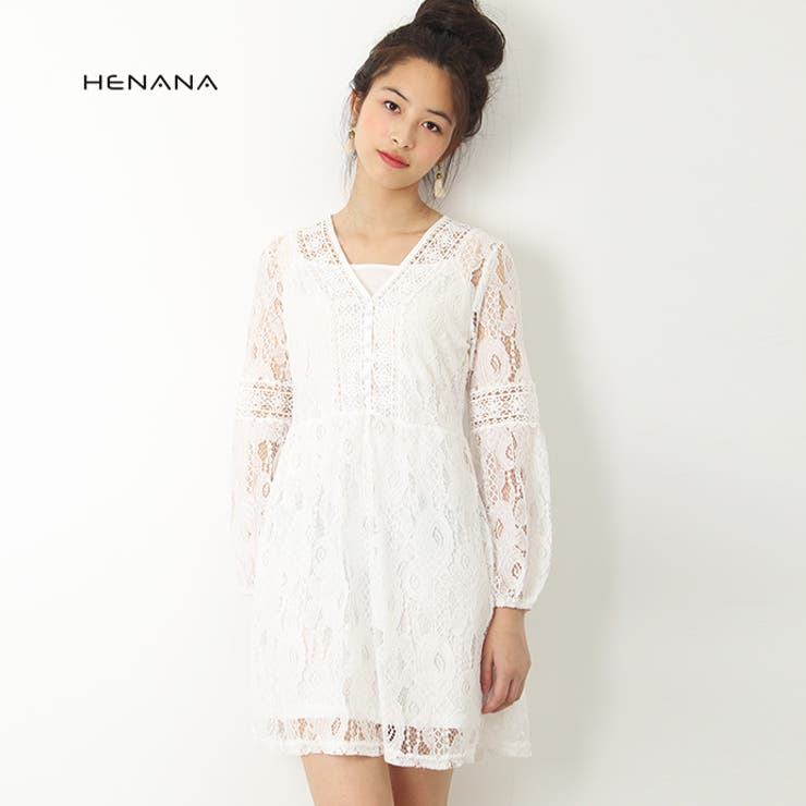 Vネック レース インナー付き 品番 Ctlw Henana ヘナナ のレディースファッション通販 Shoplist ショップリスト
