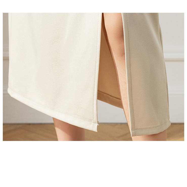 春 夏 新作 ドロスト スリット タイトスカート | WITCH | 詳細画像7 