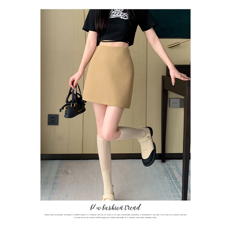 aライン ショート スカート インナーパンツ付き | WITCH | 詳細画像16 