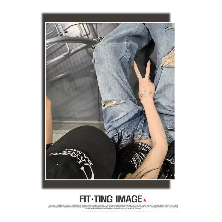 セミワイド クラッシュ デニムパンツ | WITCH | 詳細画像12 