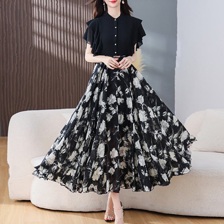 ワンピース フォーマル  ドレス ロング 大人 上品 | WITCH | 詳細画像2 