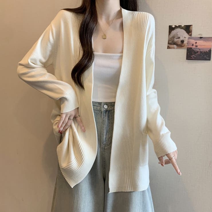 秋 新作 ニット カーディガン セーター 長袖 レディース羽織