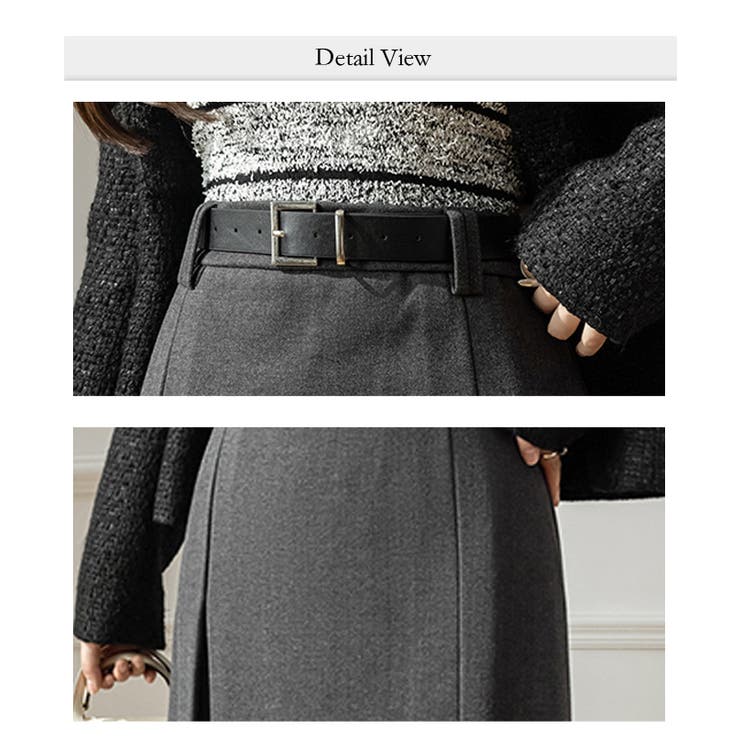 秋 新作 ヘリンボーンパターン | WITCH | 詳細画像6 