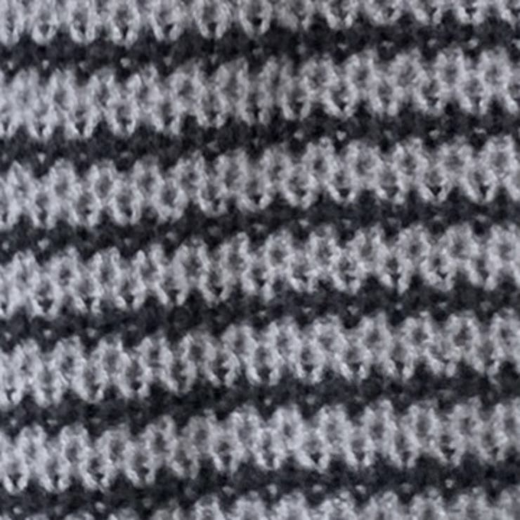 秋冬 新作 ボーダー柄アイレットニットチュニック | WITCH | 詳細画像4 