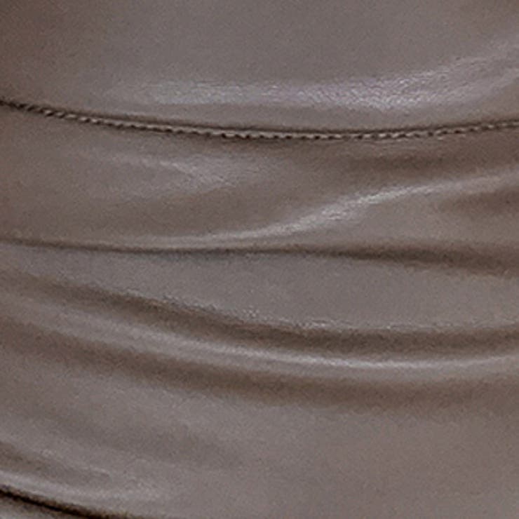 秋 新作 フェイクレザーアシメヘムスカート | WITCH | 詳細画像4 